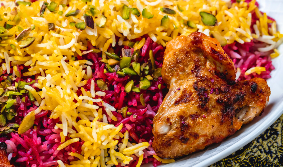Jollof Rice with Herbs Roasted Chicken <br> Per Head