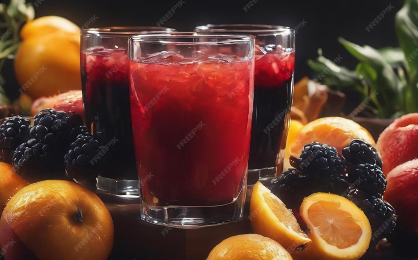 Fruit cup and Sobolo